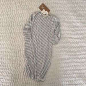 Bamboo Striped Infant Gown